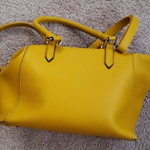 Yellow Just Fab purse